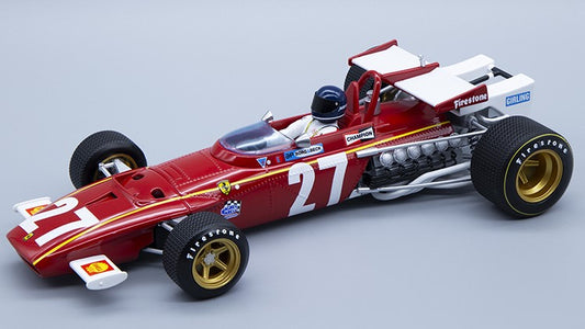 Tecnomodel - FERRARI 312B N.27 BELGIO GP 1970 J.ICKX W/DRIVER 1:18 - Cod. TMD18064C