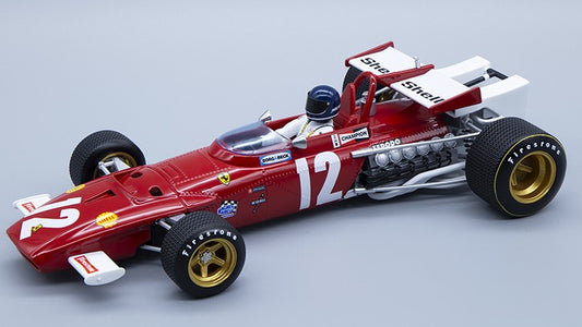 Tecnomodel - FERRARI 312B N.12 WINNER GP AUSTRIA 1970 J.ICKX W/DRIVER 1:18 - Cod. TMD18064B