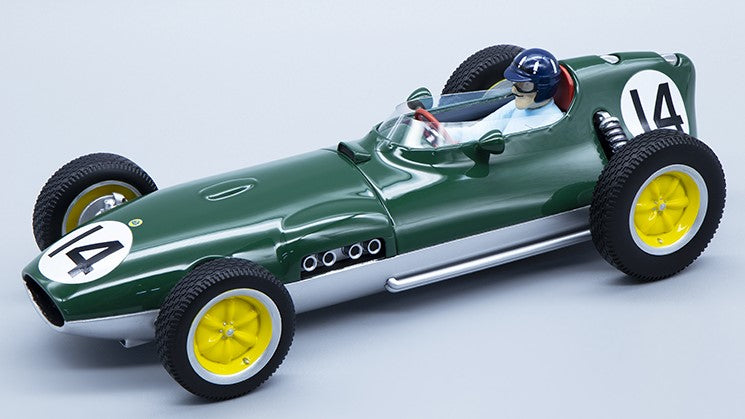 Tecnomodel - LOTUS 16 CHAMPIONSHIP N.14 DUTCH GP 1959 GRAHAM HILL W/DRIVER 1:18 - Cod. TMD18123B1