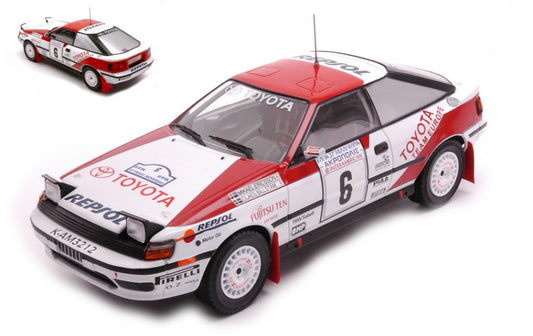 Ixo Model - TOYOTA CELICA GT-FOUR N.6 RALLY ACROPOLIS 1990 ERICSSON/BILLSTAM 1:24 - Cod. 24RAL016B