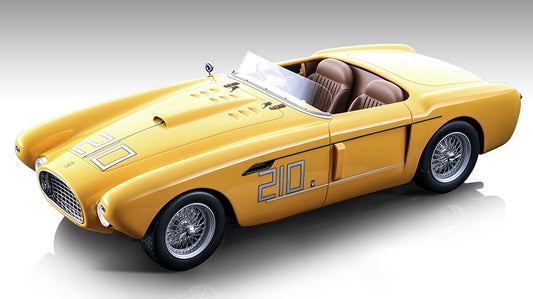 Tecnomodel - FERRARI 340 MEXICO SPYDER N.210 WATKINS GLEN 1955 PRESTON GRAY 1:18 - Cod. TMD18212C