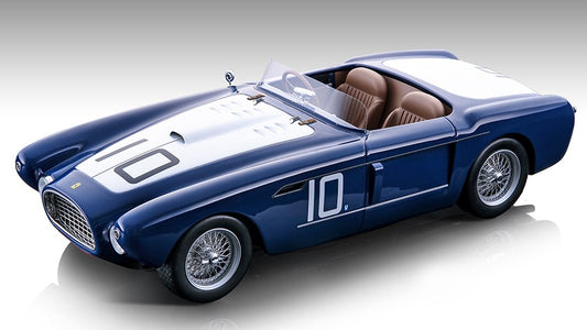 Tecnomodel - FERRARI 340 MEXICO SPYDER N.10 2nd PEBBLE BEACH 1953 BILL SPEAR 1:18 - Cod. TMD18212B