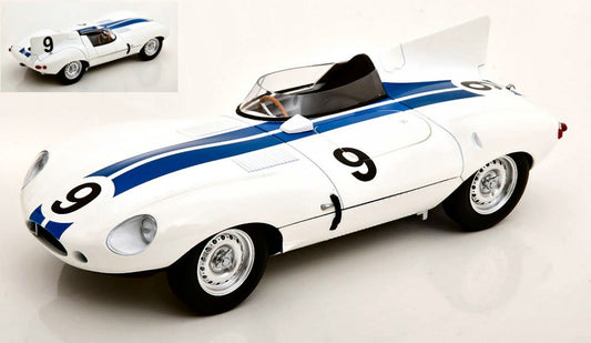 Cmr Classic Model Replicars - JAGUAR D-TYPE (LN) N.9 LM 1955 SPEAR-WALTERS 1:18 - Cod. CMR191