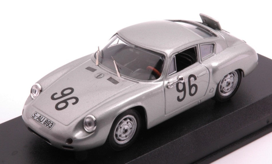 Best Model - PORSCHE 356 CARRERA ABARTH N.96 TARGA FLORIO 196 LINGE-VON HANSTEIN 1:43 - Cod. BT9827