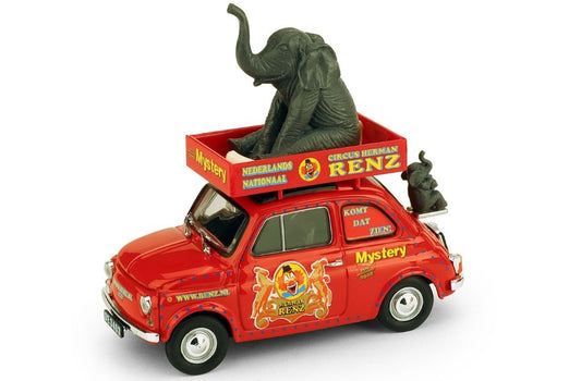 Brumm - FIAT 500R CIRCUS RENZ MISTERY 2008 1:43 - Cod. BM0502B