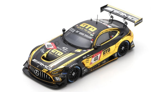 Spark Model - MERCEDES GT3 N.40 10th 24 H NURBURGRING 2021 HEYER-JAGER-Y.BAUMANN-D.BAU - Cod. SG759