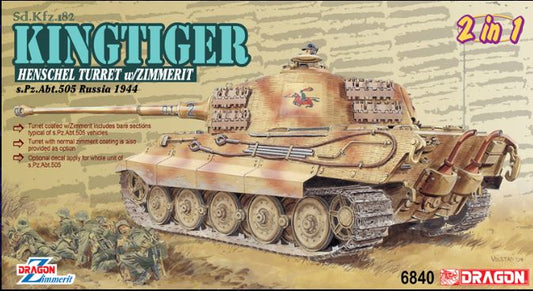 Dragon - KINGTIGER HENSCHEL 505 KIT 1:35 - Cod. D6840
