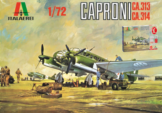 Italeri - CAPRONI Ca.313/314 (VINTAGE LIMITED) KIT 1:72 - Cod. IT0106