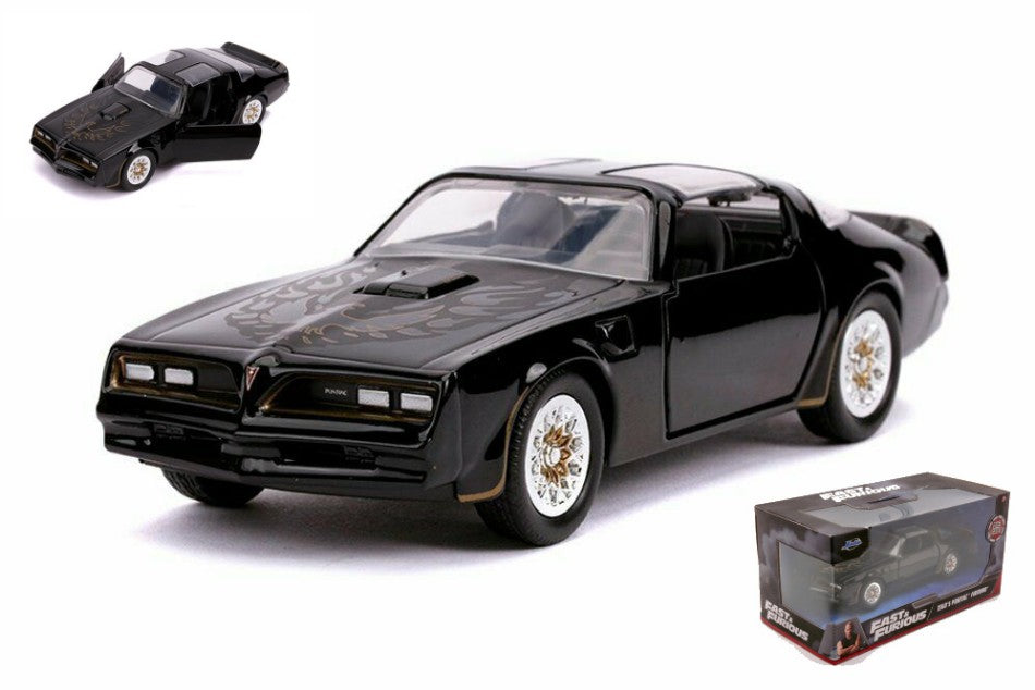 Jada Toys - TEGO'S PONTIAC FIREBIRD "FAST & FURIOUS" BLACK 1:32 - Cod. JADA30763