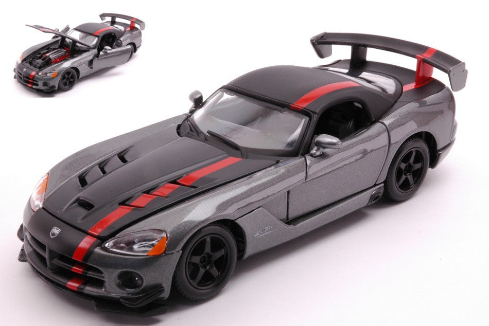Burago - DODGE VIPER SRT 10 ACR SILVERGUN/RED 1:24 - Cod. BU22114G