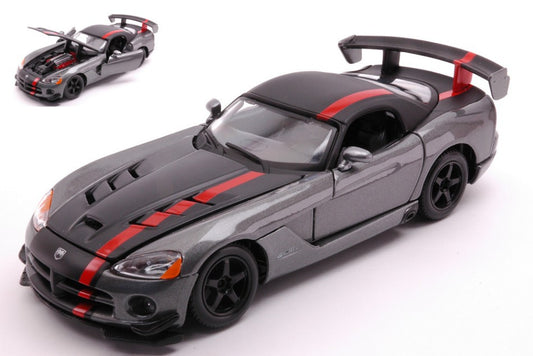 Burago - DODGE VIPER SRT 10 ACR SILVERGUN/RED 1:24 - Cod. BU22114G