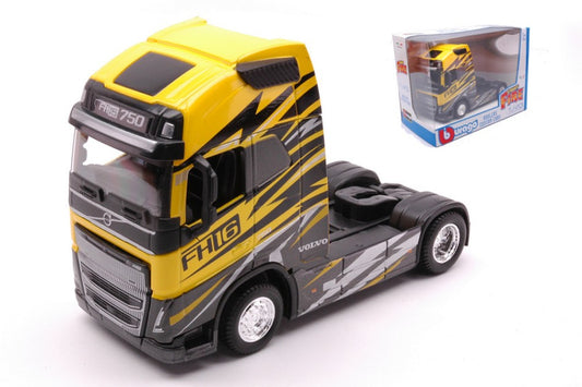 Burago - VOLVO FH16 GLOBETROTTER 750 XXL YELLOW/BLACK 1:43 - Cod. BU32205