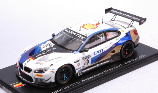 Spark Model - BMW M6 GT3 N.35 24 H SPA 2021 GLOCK-TOMCZYK-NEUBAUER 1:43 - Cod. SB471