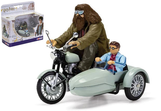 Corgi - HARRY POTTER HAGRIDS MOTORCYCLE AND SIDECAR cm 6,5 - Cod. CC99727