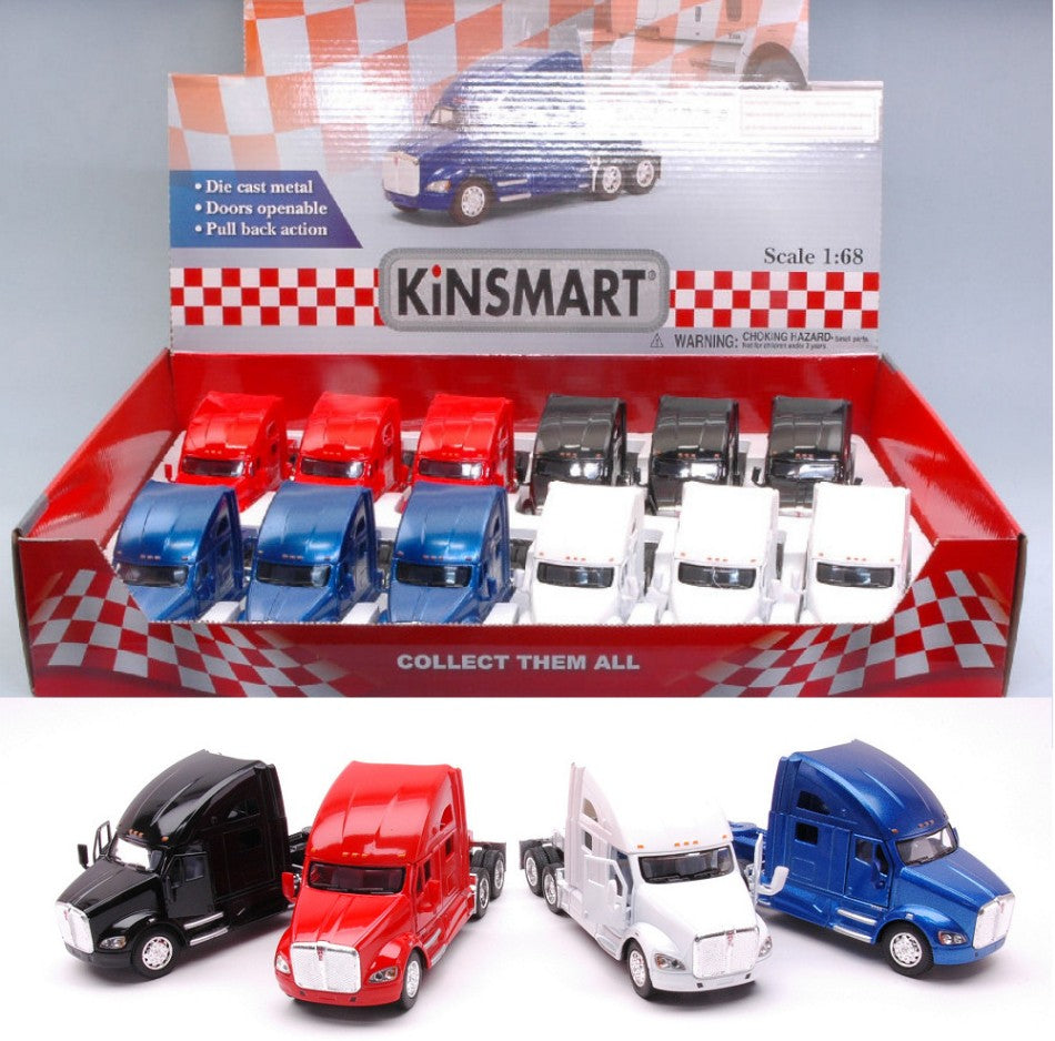 Kinsmart - KENWORTH T700 cm 12 COL.ASS.1:68 - Cod. KT5357