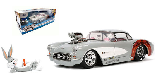 Jada Toys - CHEVROLET CORVETTE 1957 "LOONEY TUNES" BUGS BUNNY 1:24 - Cod. JADA32390