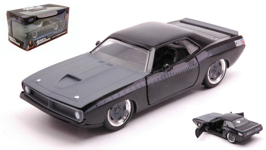 Jada Toys - PLYMOUTH BARRACUDA "FAST & FURIOUS" BLACK 1:32 - Cod. JADA97206