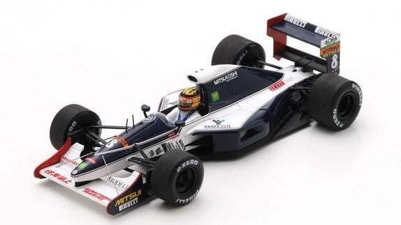 Spark Model - BRABHAM BT60Y MARK BLUNDELL 1991 N.8 BELGIAN GP 1:43 - Cod. S7441