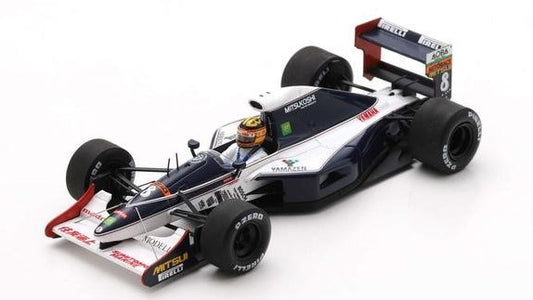 Spark Model - BRABHAM BT60Y MARK BLUNDELL 1991 N.8 BELGIAN GP 1:43 - Cod. S7441