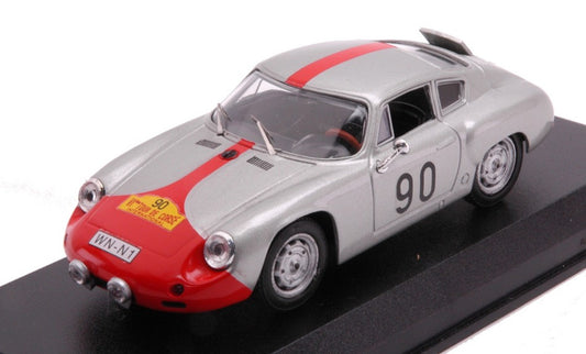 Best Model - PORSCHE ABARTH N.90 14th TOUR DE CORSE 1961 STRAHALE-BUCHET 1:43 - Cod. BT9505
