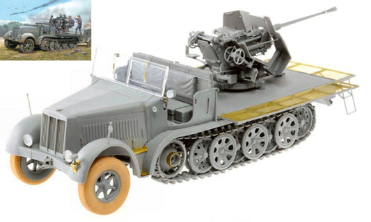 Dragon - SD.KFZ.7/2 3,7 CM FLAK 36 KIT 1:35 - Cod. D6541