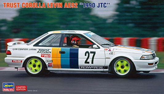 Hasegawa - TRUST COROLLA LEVIN AE92 N.27 JTC 1990 KIT 1:24 - Cod. HA20564