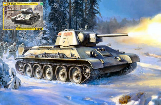 Zvezda - T-34/76 MOD.1943 URALMASH KIT 1:35 - Cod. Z3689