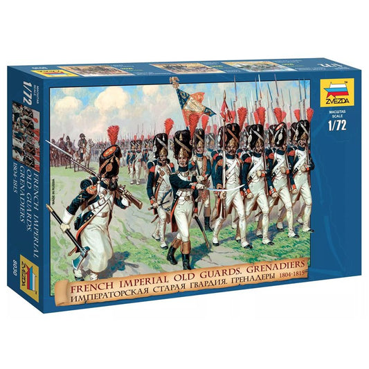 Zvezda - FRENCH IMPERIAL OLD GUARDS KIT 1:72 - Cod. Z8030
