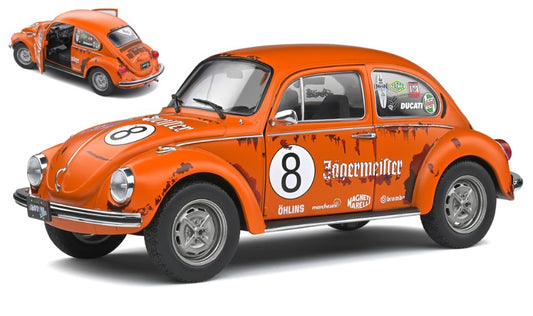 Solido - VW BEETLE 1303 N.8 JAEGER TRIBUTE 1974 ORANGE 1:18 - Cod. SL1800518