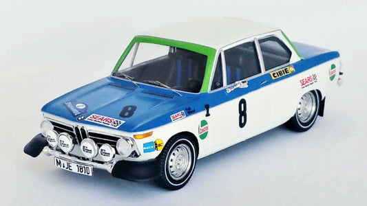 Trofeu - BMW 2002 TI N.8 5th ACROPOLIS RALLY 1972 FALL/WOOD 1:43 - Cod. TFRRGR05
