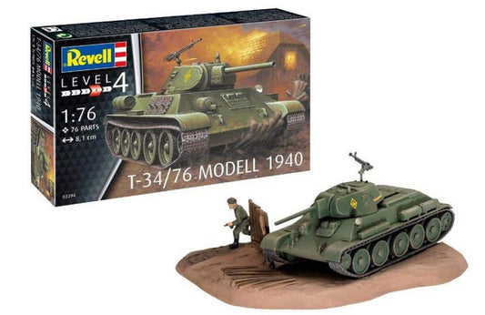 Revell - T-34/76 MODELL 1940 KIT 1:76 - Cod. RV03294