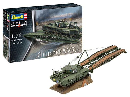 Revell - CHURCHILL A.V.R.E. KIT 1:76 - Cod. RV03297