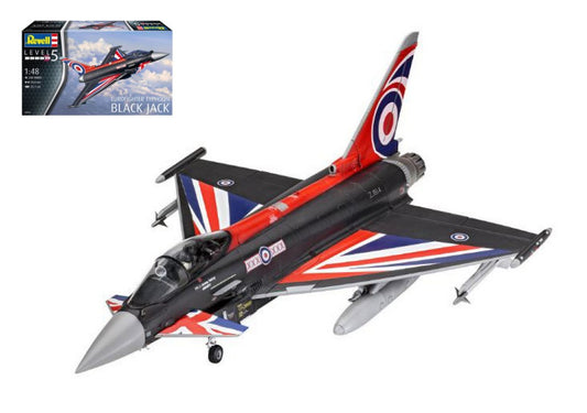 Revell - EUROFIGHTER TYPHOON BLACK JACK KIT 1:48 - Cod. RV03820