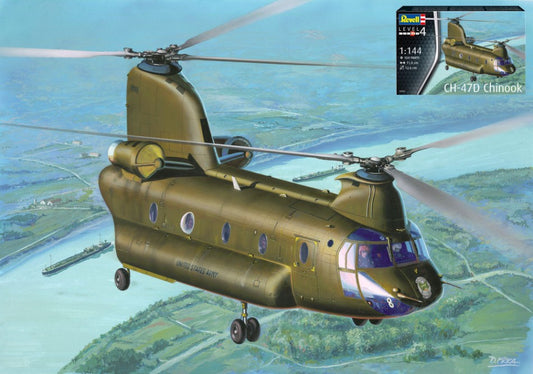 Revell - CH-47D CHINOOK KIT 1:144 - Cod. RV03825