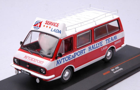 Ixo Model - RAF 2203 ASSSITANCE WITH ROOF RACK AND WHEELS 1:43 - Cod. RAC395