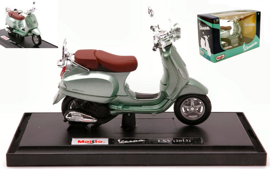 Maisto - VESPA LXV 2013 METALLIC GREEN 1:18 - Cod. MI16887GR