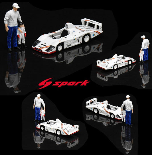 Spark Model - PORSCHE LITTLE BIG MANS SET WITH FIGURINE 1:43 - Cod. S7840