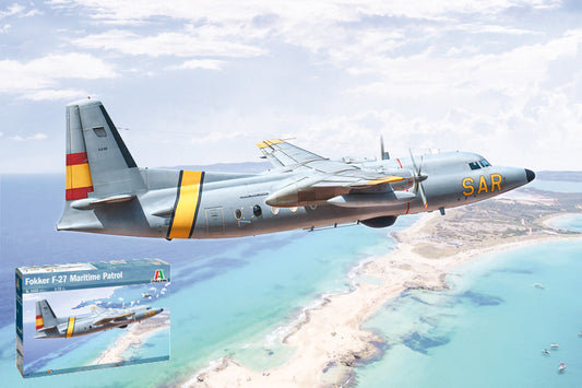 Italeri - FOKKER F-27 MARITIME PATROL AIRCRAFT KIT 1:72 - Cod. IT1455