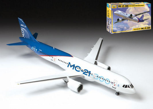 Zvezda - IRKUT MC-21 CIVILIAN PLANE KIT 1:144 - Cod. Z7033