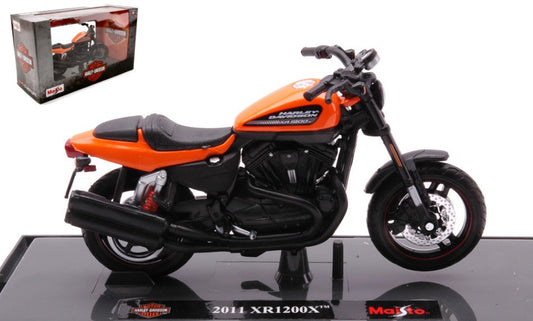 Maisto - HARLEY DAVIDSON XR1200X 2011 ORANGE 1:18 - Cod. MI21904