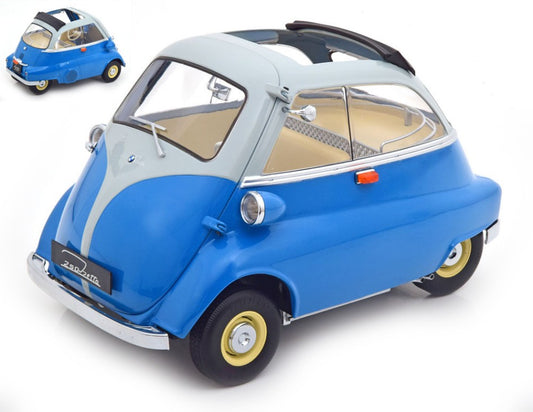 Kk Scale - BMW 250 ISETTA 1959 BLUE/LIGHT BLUE 1:12 - Cod. KKDC120042