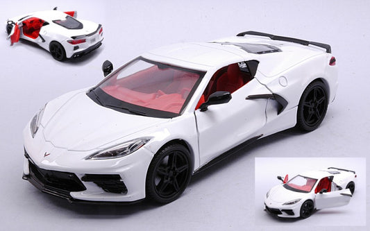 Motormax - CORVETTE 2020 WHITE 1:24 - Cod. MTM79360W