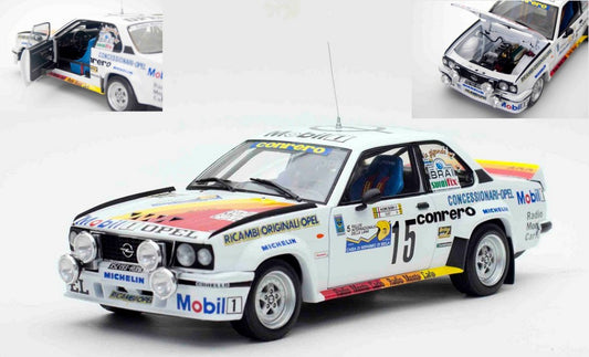 Sunstar - OPEL ASCONA 400 N.15 RALLY INTERN. LANA 1982 M.BIASON-"RUDY" 1:18 - Cod. SS5376