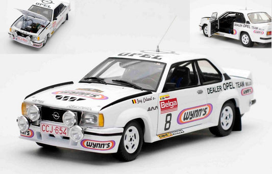 Sunstar - OPEL ASCONA 400 N.8 BIANCHI RALLY 1981 G.COLSOUL-A.LOPES 1:18 - Cod. SS5380