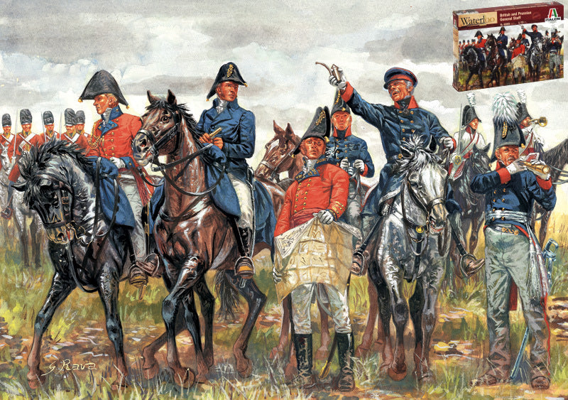 Italeri - WATERLOO 200 YEARS NAPOLEONIC WARS BRITISH & PRUSSIAN KIT 1:72 - Cod. IT6065