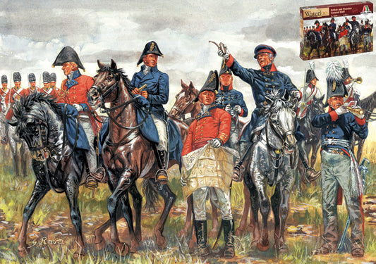 Italeri - WATERLOO 200 YEARS NAPOLEONIC WARS BRITISH & PRUSSIAN KIT 1:72 - Cod. IT6065
