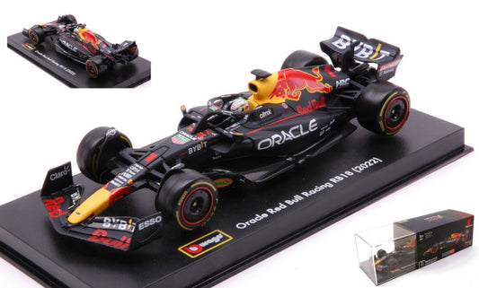 Burago - RED BULL RB18 N.1 MAX VERSTAPPEN 2022 SIGNATURE W/HELMET 1:43 - Cod. BU38062V