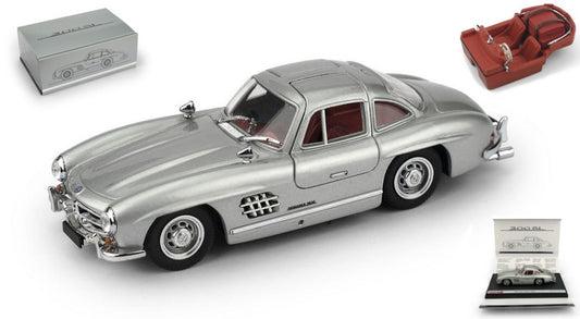Brumm - MERCEDES 300SL GULLWING 1954 ALI DI GABBIANO + SET VALIGIE 1:43 - Cod. BMS1919