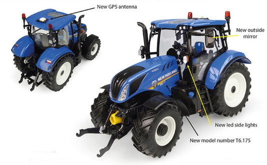 Universal Hobbies - NEW HOLLAND T6.175 DYNAMIC COMMAND 1:32 - Cod. UH6361