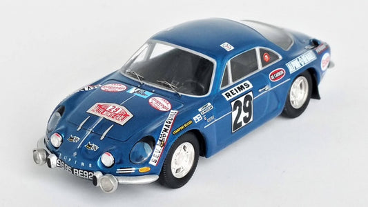 Trofeu - ALPINE A110 11th MONTE CARLO RALLY 1972 HENRY/DI NICOLA 1:43 - Cod. TFRRFR49